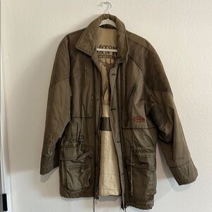 Vintage Browning Green Military Field Jacket